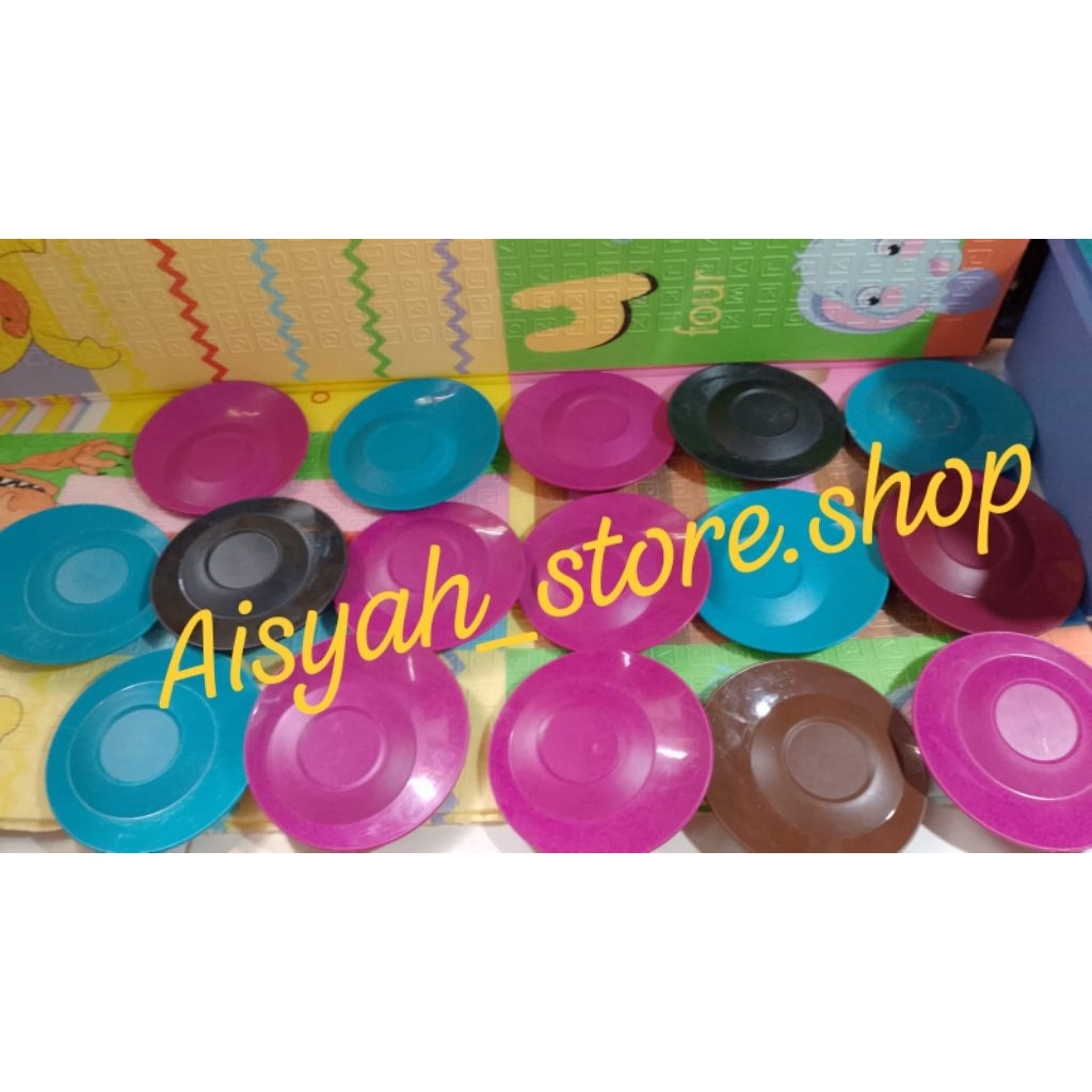 tatakan gelas Tupperware second lepek Tupperware preloved