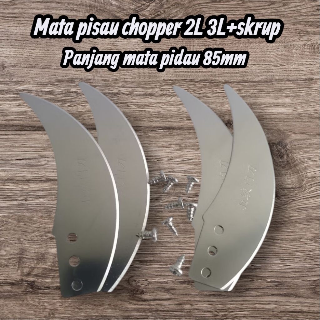 4 mata pisau chopper 2 liter 3 liter blender daging