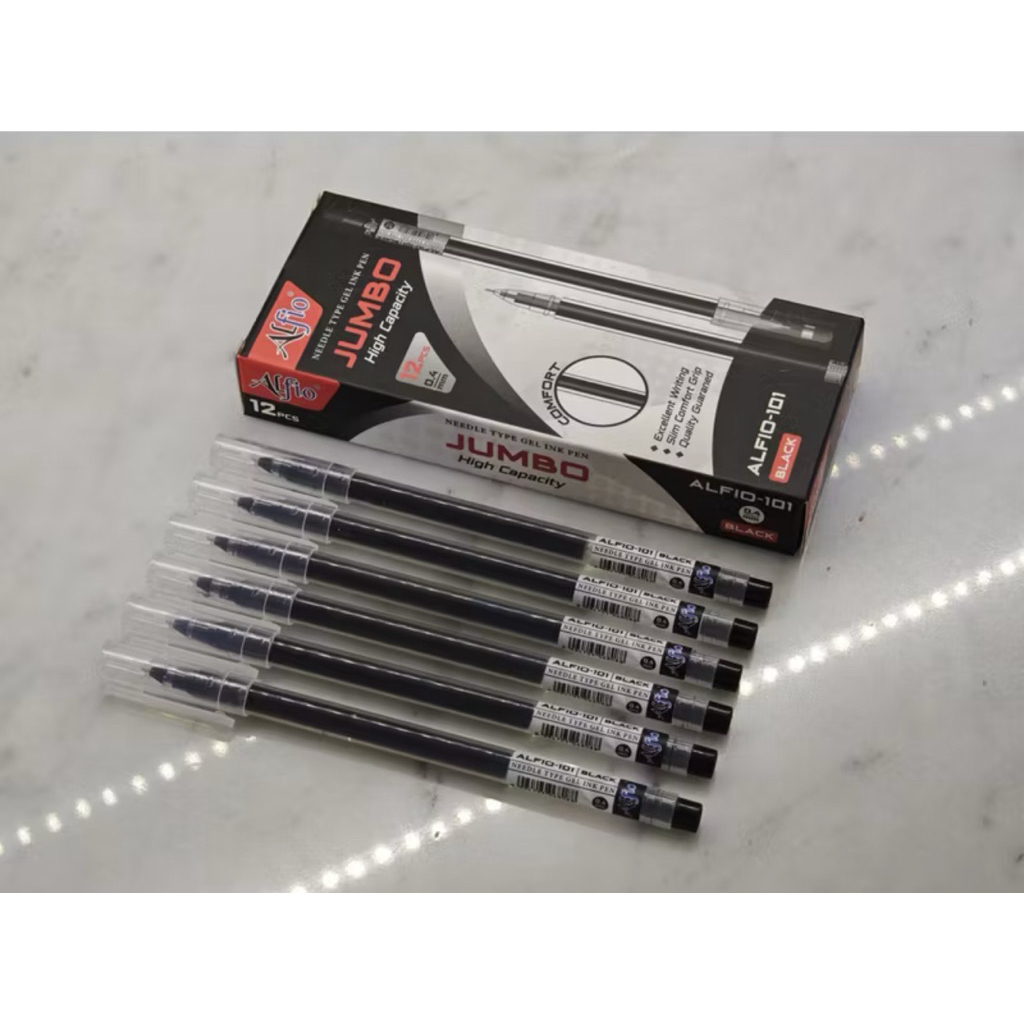 

(12 pcs) PENGELL ALFIO - 101 mata jarum 0.4mm