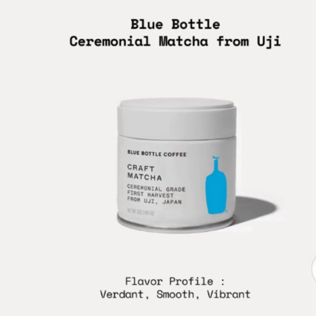

(RARE) BLUE BOTTLE Craft Matcha READY STOCK