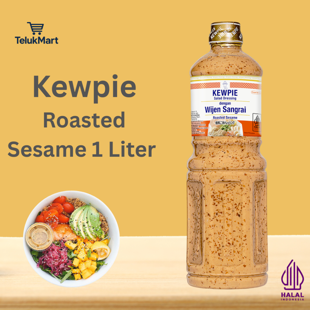 

Kewpie Roasted Sesame Salad Dressing Ukuran 1 Liter
