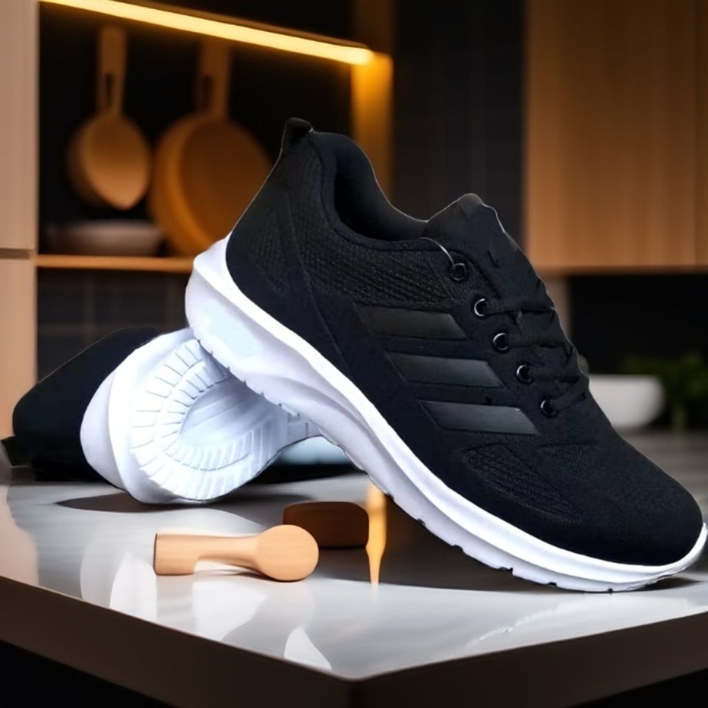 SEPATU SEKOLAH HITAM PUTIH, HITAM POLOS, PRIA WANITA / SEPATU SNAKERS SEKOLAH