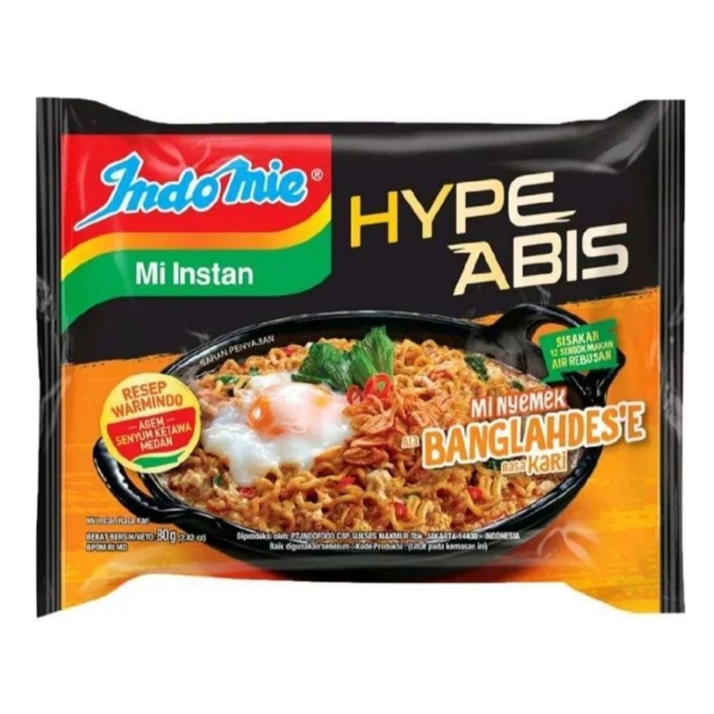 

INDOMIE MIE NYEMEK BANGLADESH MIE INSTAN 85 GRAM