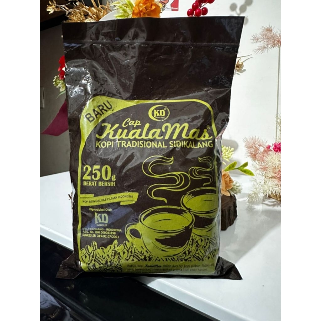 

KOPI BUBUK HALUS SIDIKALANG KUALA MAS 250GR