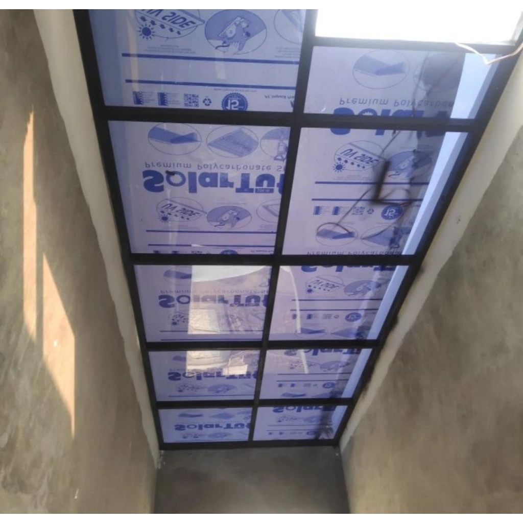 Solartuff flat tebal 3 mm harga per meter