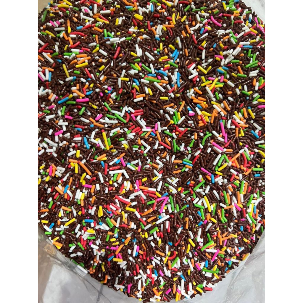 Meses coklat meses warna warni scandia kiloan 500gr