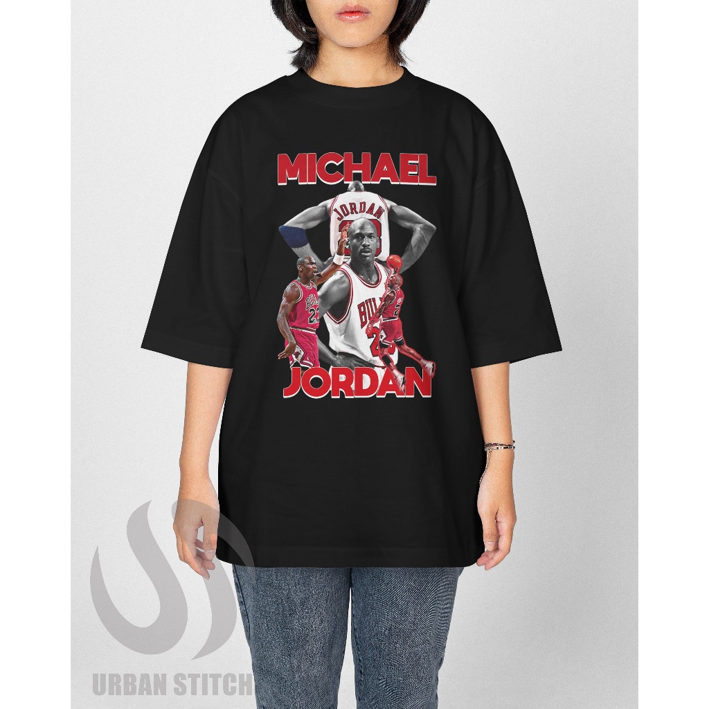 KAOS NBA OVERSIZE MICHAEL JORDAN / BAJU KAOS NBA MICHAEL JORDAN