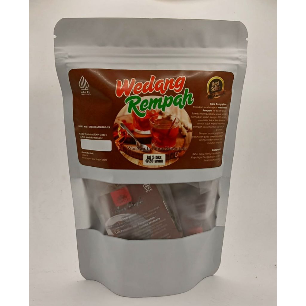 

wedhang Rempah ekonomis pouch