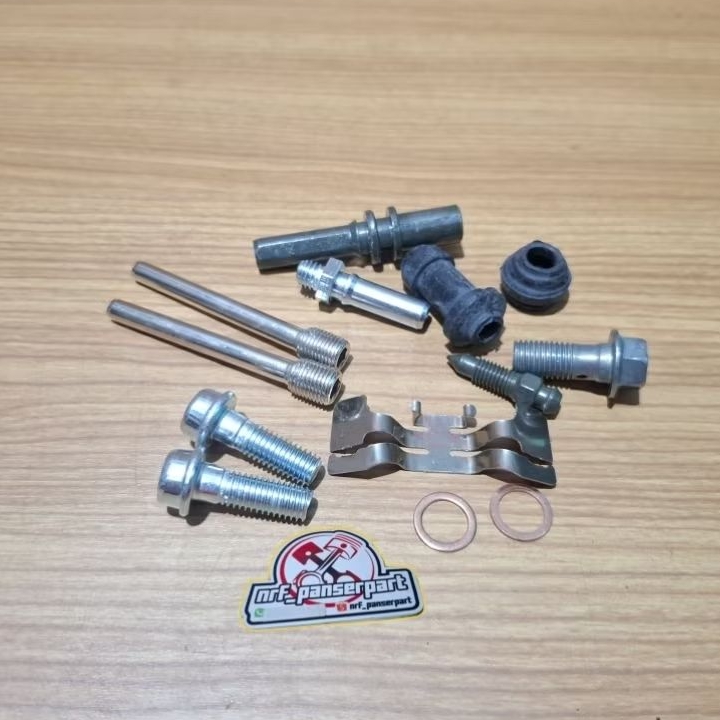 BAUD KALIPER CAKRAM DEPAN SUPRA X//MUR BAUT DISC BRAKE KEPALA BABI REM HONDA SUPRA X 125 SUPRA FIT L