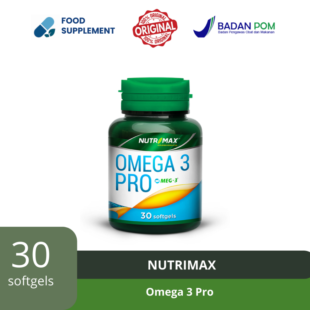 Nutrimax Omega 3 Pro - 30 Softgel