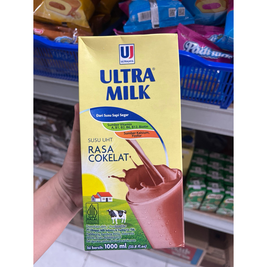 

SUSU UHT ULTRA MILK RASA COKELAT 1000 ML