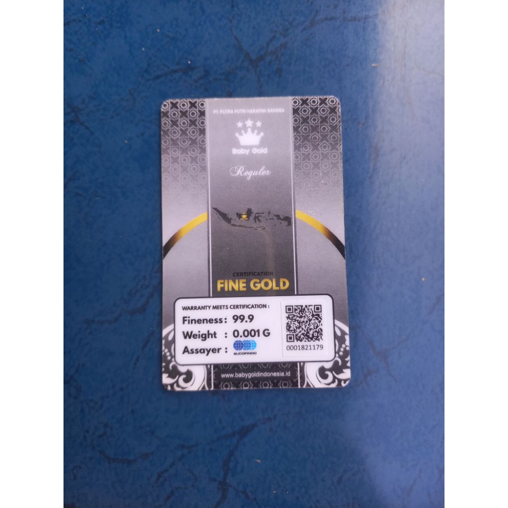 Baby Gold 0.001Gram