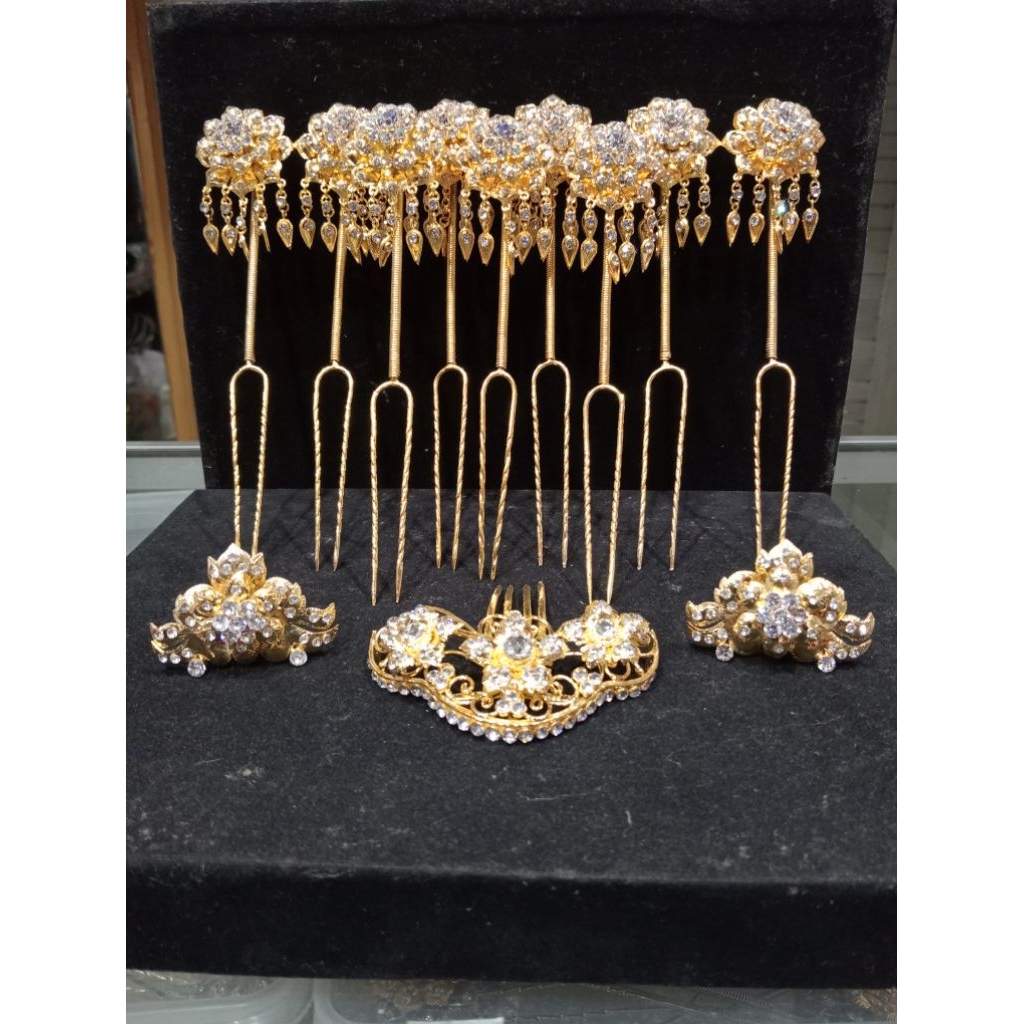 set cunduk mentul | kembang goyang jawa premium