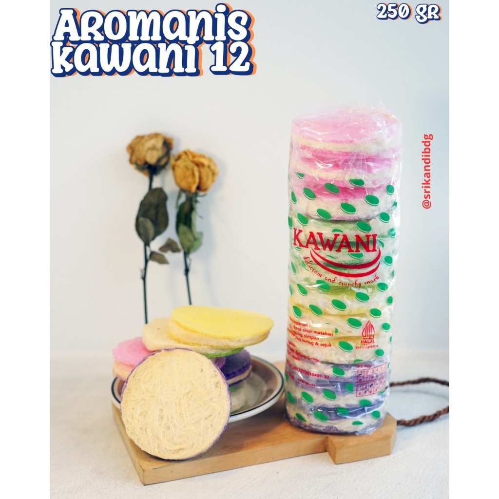 

Aromanis rambut nenek srikandi kawani isi 12 manis, lembut, renyah