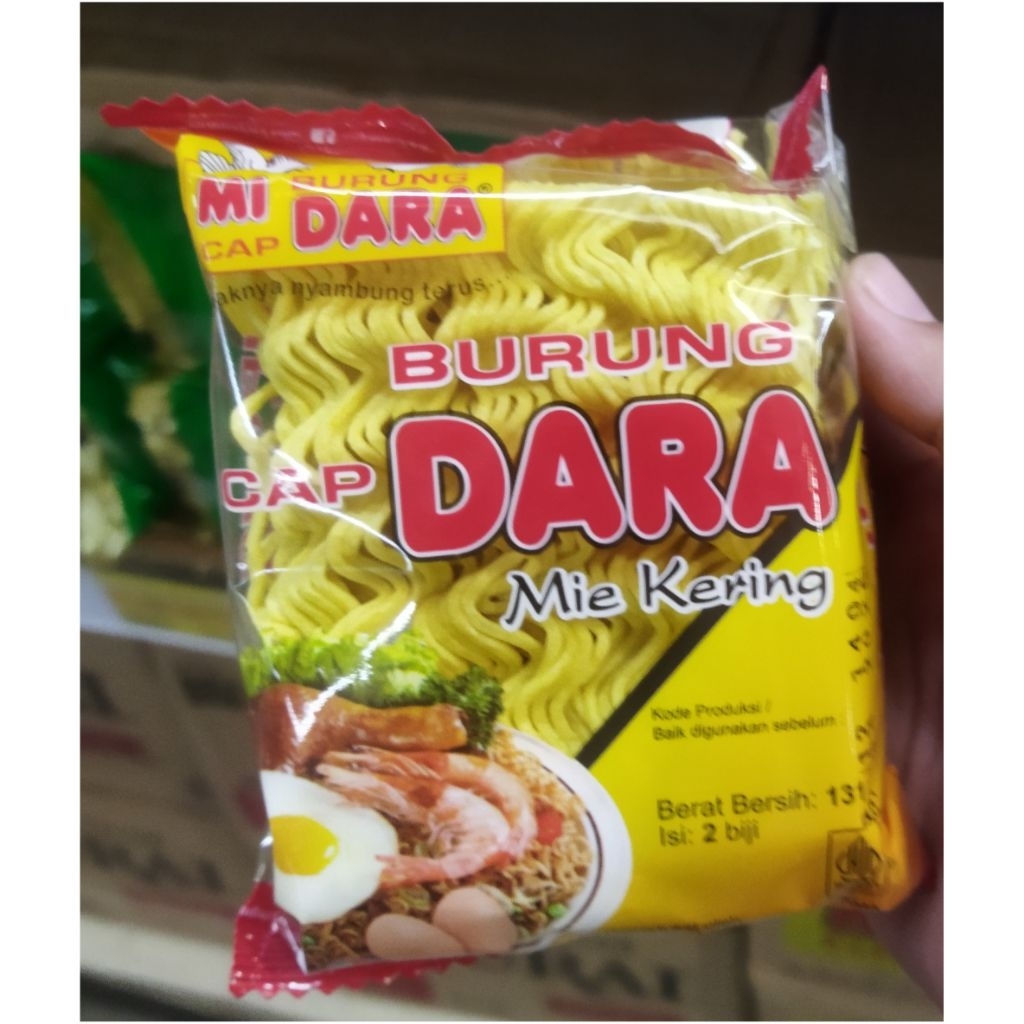 

MIE BURUNG DARA MIE KERING 136GR ISI 3 PCS
