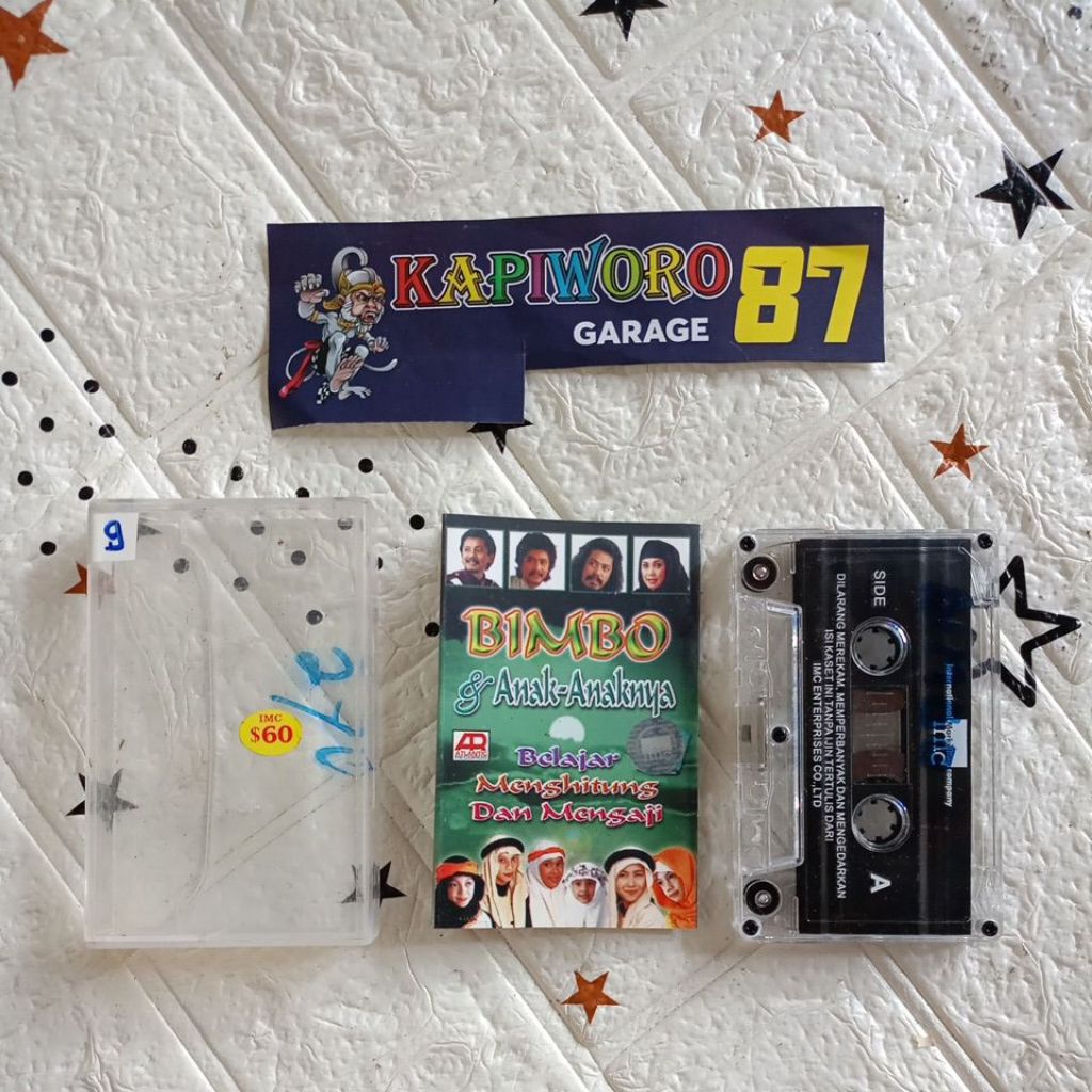 KASET PITA,,BIMBO&ANAK-ANAKNYA ,,BELAJAR MENGHITUNG DAN MENGAJI