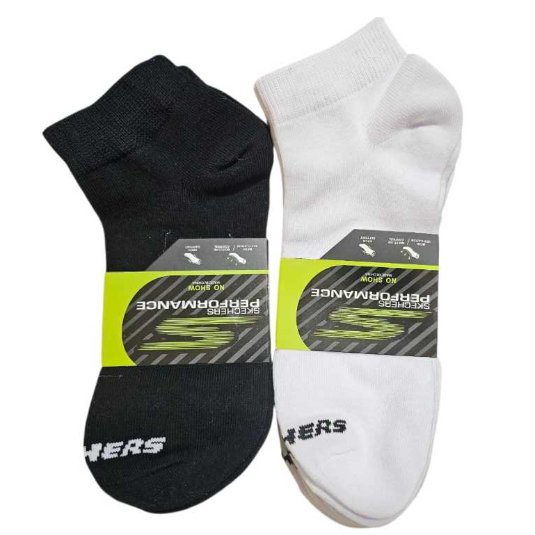 Kaos Kaki Skecher Pria Wanita Quarter Cutting Unisex Cowok Cewek Original [BSJ]