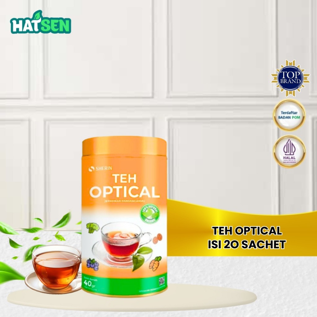 

Teh Optical Kemasan Kaleng /Isi 20 Kantong