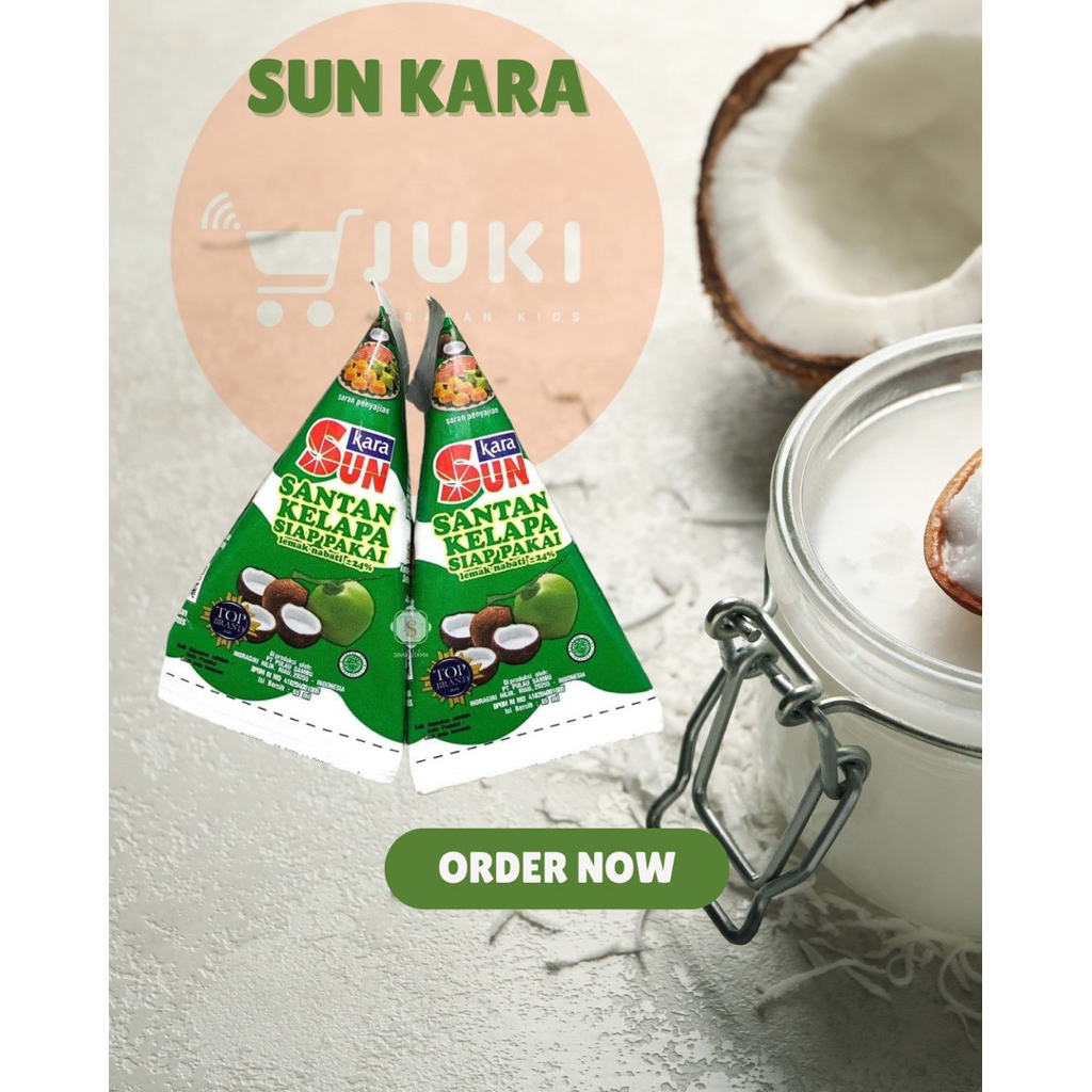 

Santan Sun Kara TCA Cube 65ml – 1 Dus @36pcs