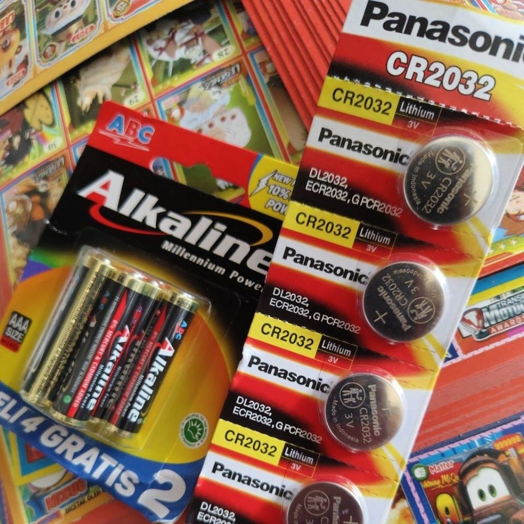 Batre remot motor dan remot tv