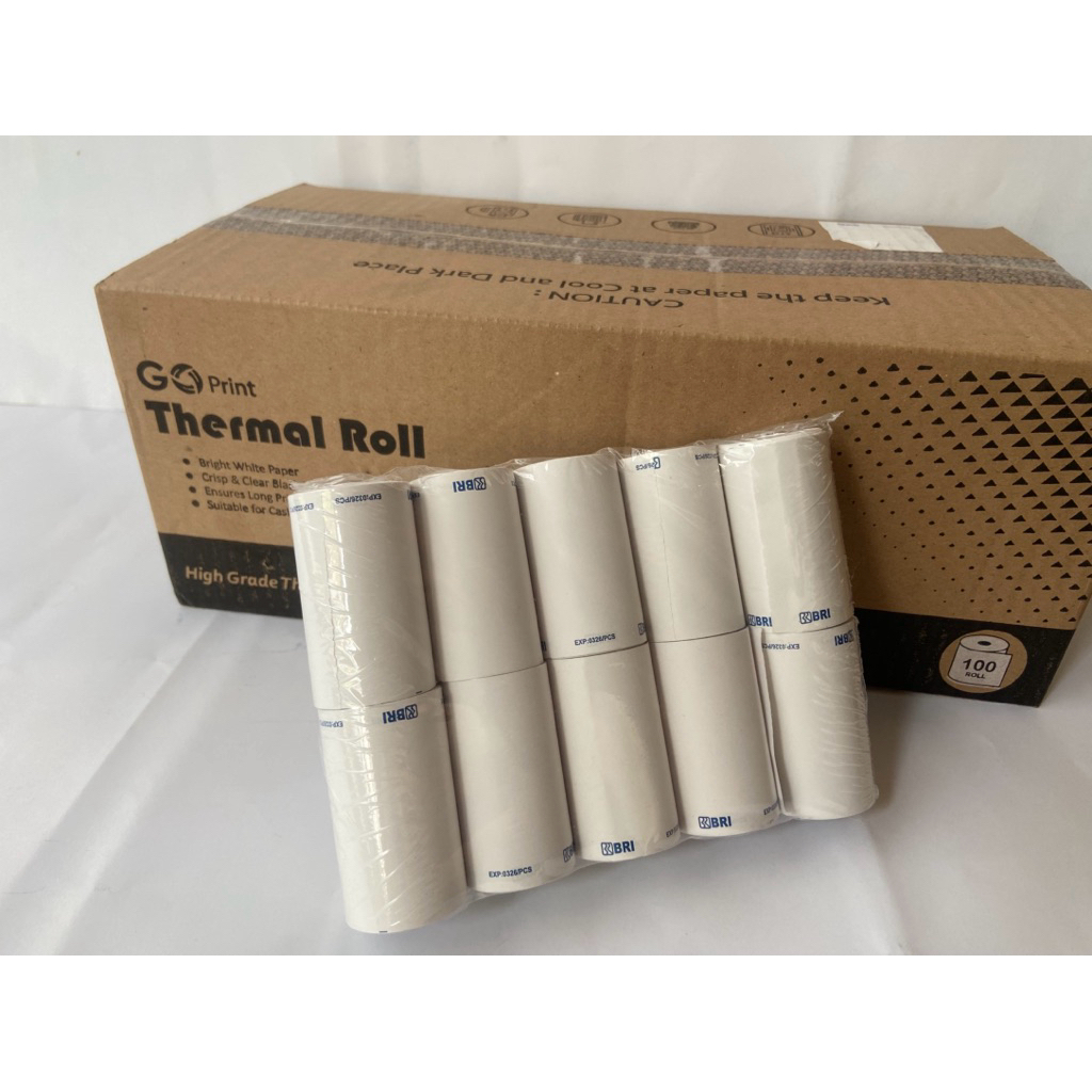 

KERTAS THERMAL PAKET 5 DUS GOPRINT 57x33