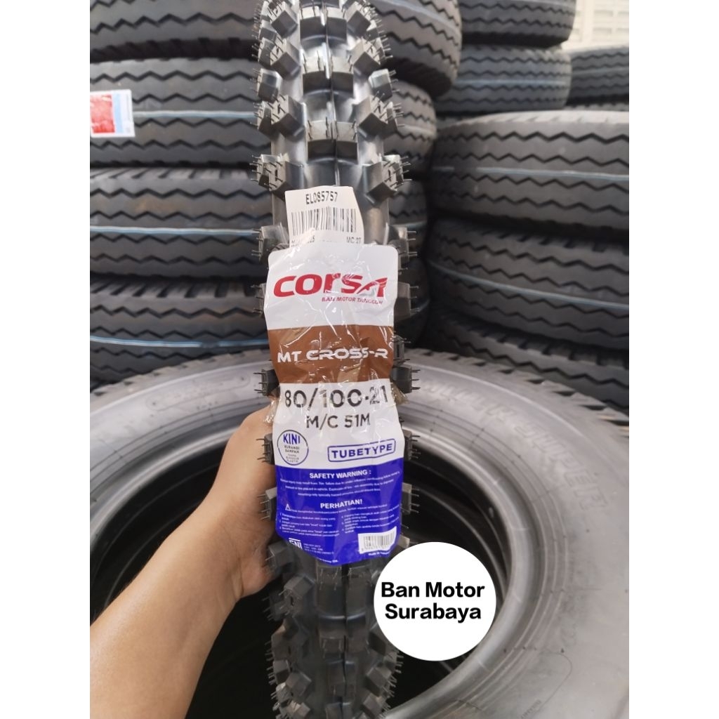 Promo Termurah Ban Corsa 80/100-21 MT CROSS R TUBETYPE ori baru termurah KTM CRF WR TRIL TRAIL