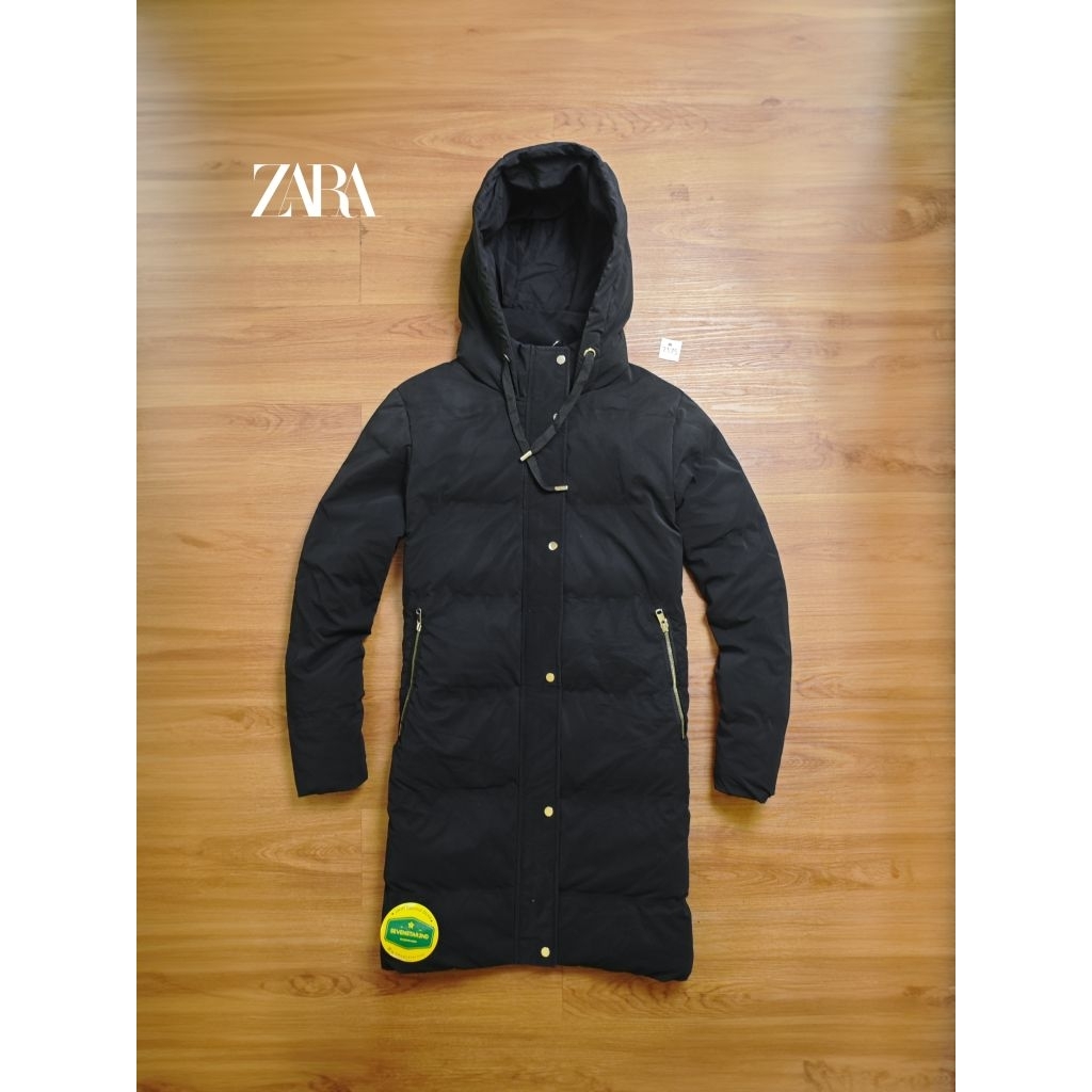 Zara Puffer long jacket