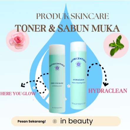 

hydraclean & here you glow original kemasan 150 ml