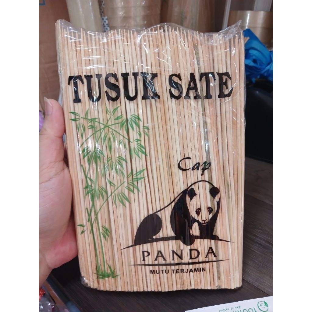 Tusuk Sate Bambu Premium Cap Panda