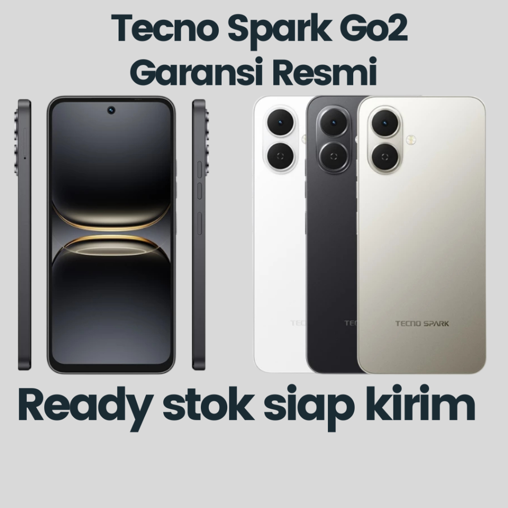 Tecno Spark Go2 4/128 Garansi Resmi