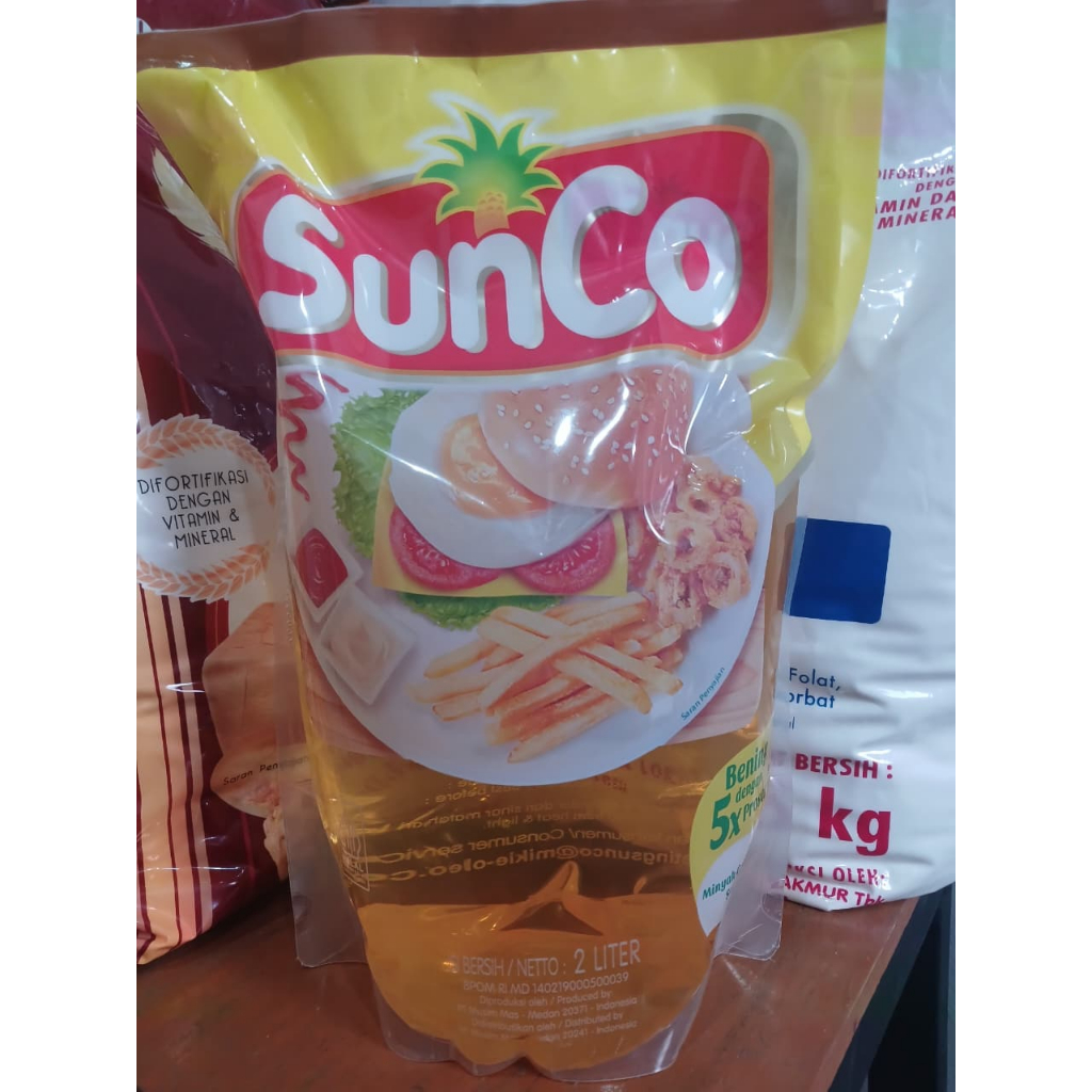 

Minyak Goreng Merek Sunco Kemasan 2 Liter / Pcs