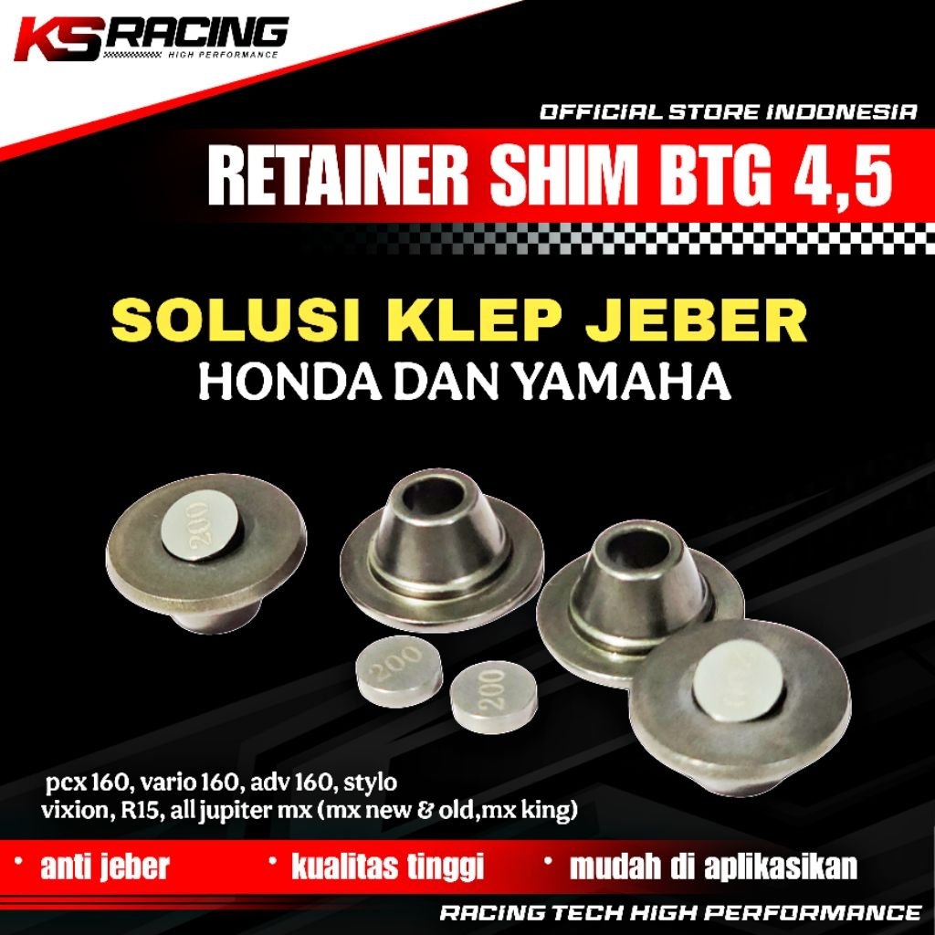 RETAINER SHIM PCX 160 VARIO 160 ADV 160 STYLO MX KING MX OLD VIXION R15