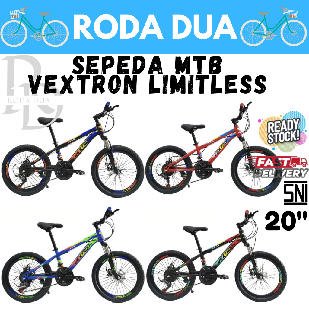 SEPEDA MTB UKURAN 20 VEXTRON LIMITLESS
