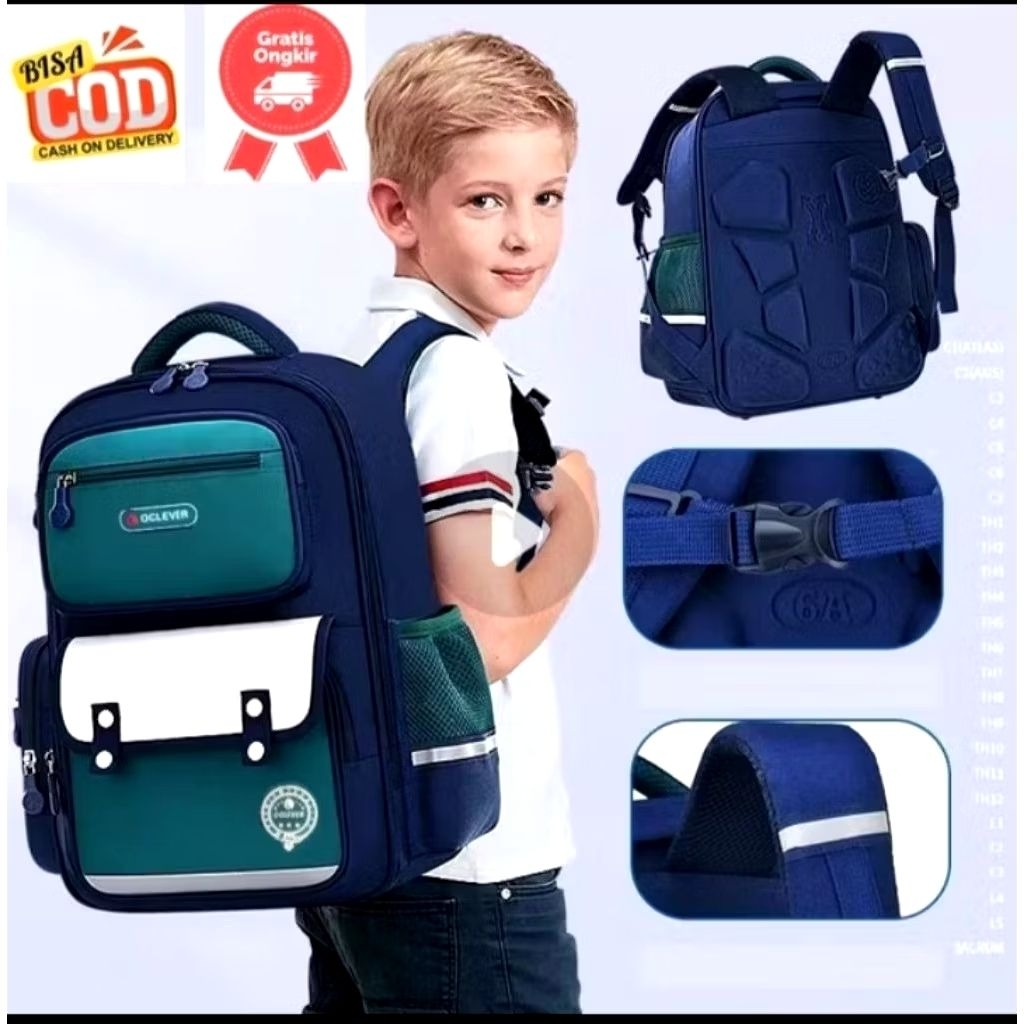TAS OCLEVER | TAS RANSEL EROPA | TAS ANAK SEKOLAH | TAS ANTI AIR | TAS VIRAL | TAS SD SMP