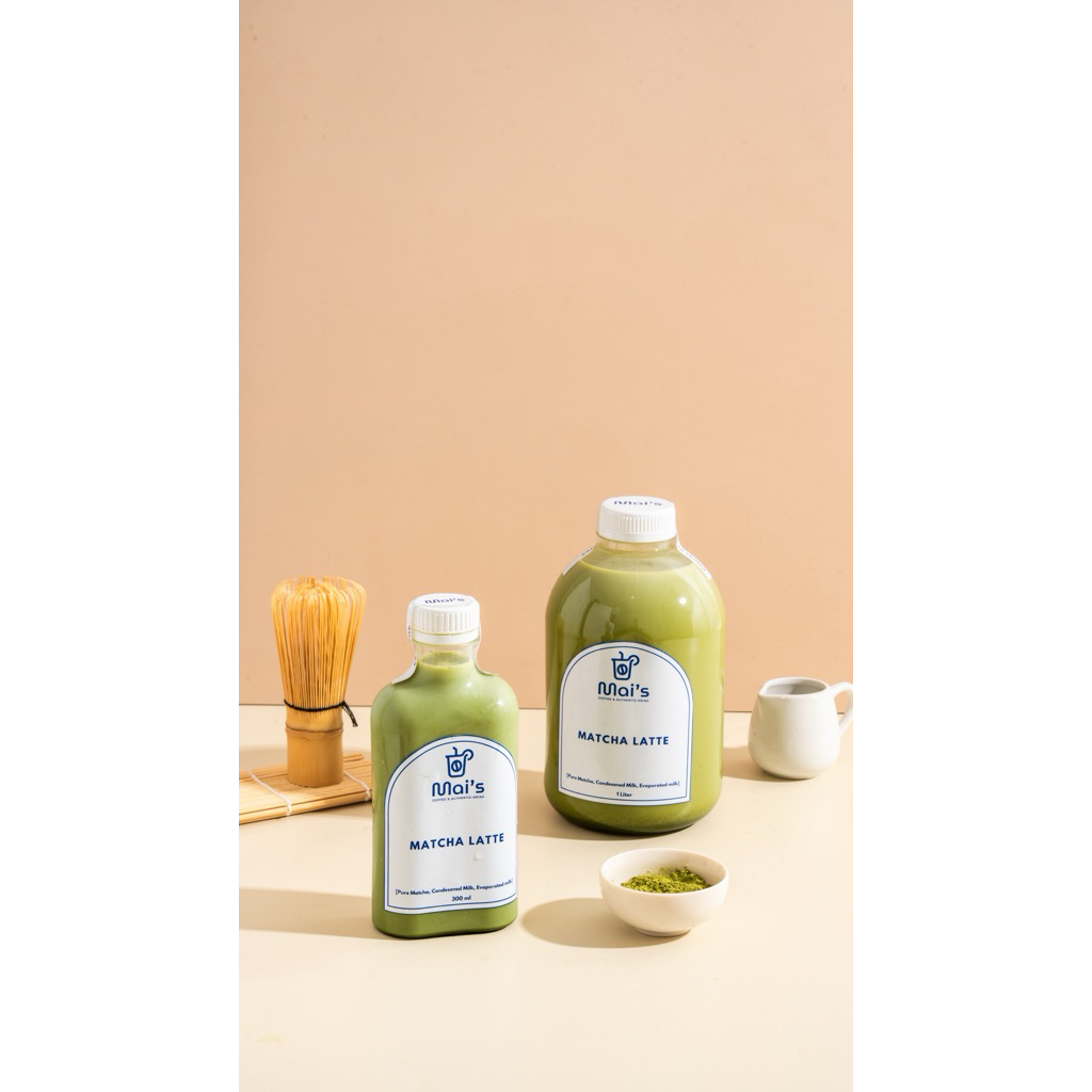 

Matcha Latte bottle - Mai’s beverage