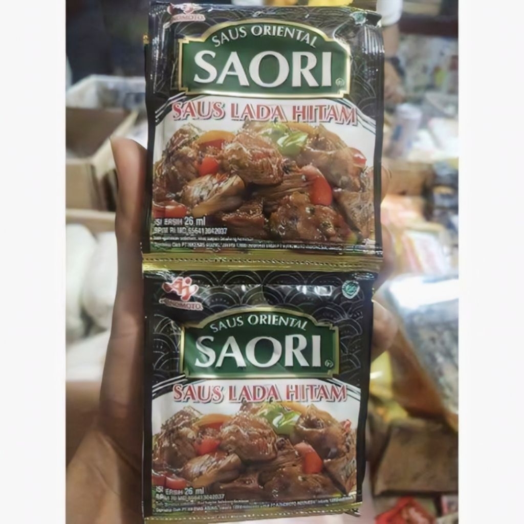 

Saori Saus Lada Hitam 260 ml ( 10 Pcs x 26 ml ) Per Renceng