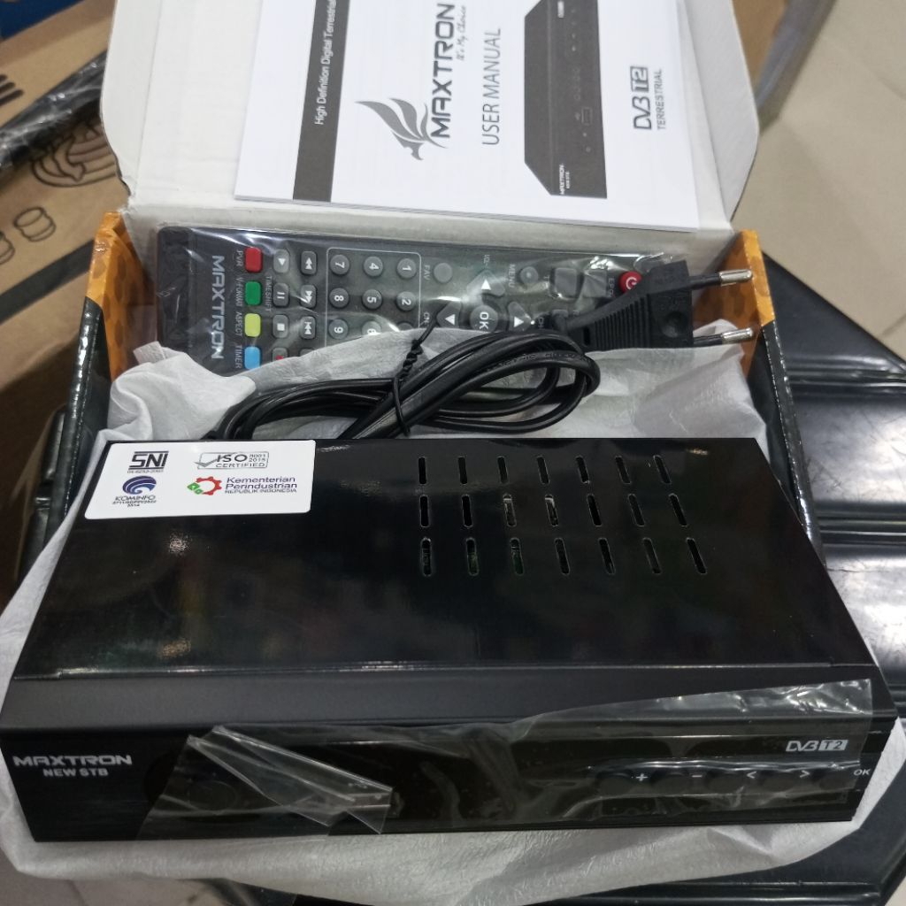 SET TOP BOX MAXTRON TV DIGITAL DVB-T2