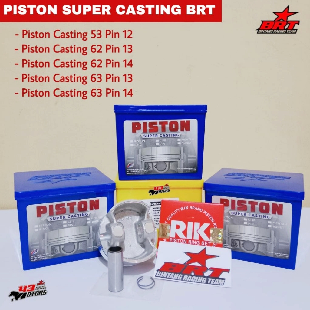 SUPER FORGET PISTON BRT PIN 14