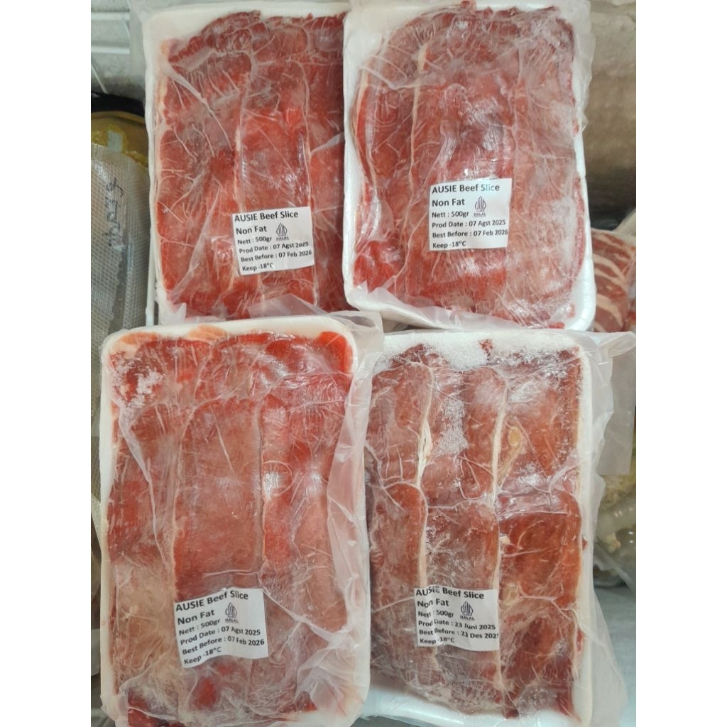 

ANEKA BEEF SLICE 500gr | Beef saikoro 500gr