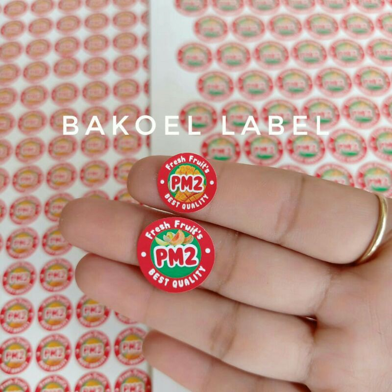 

Stiker Buah Bulat 2 cm , Toko Olshop Kue Bakery Catering Kemasan Produk Custom