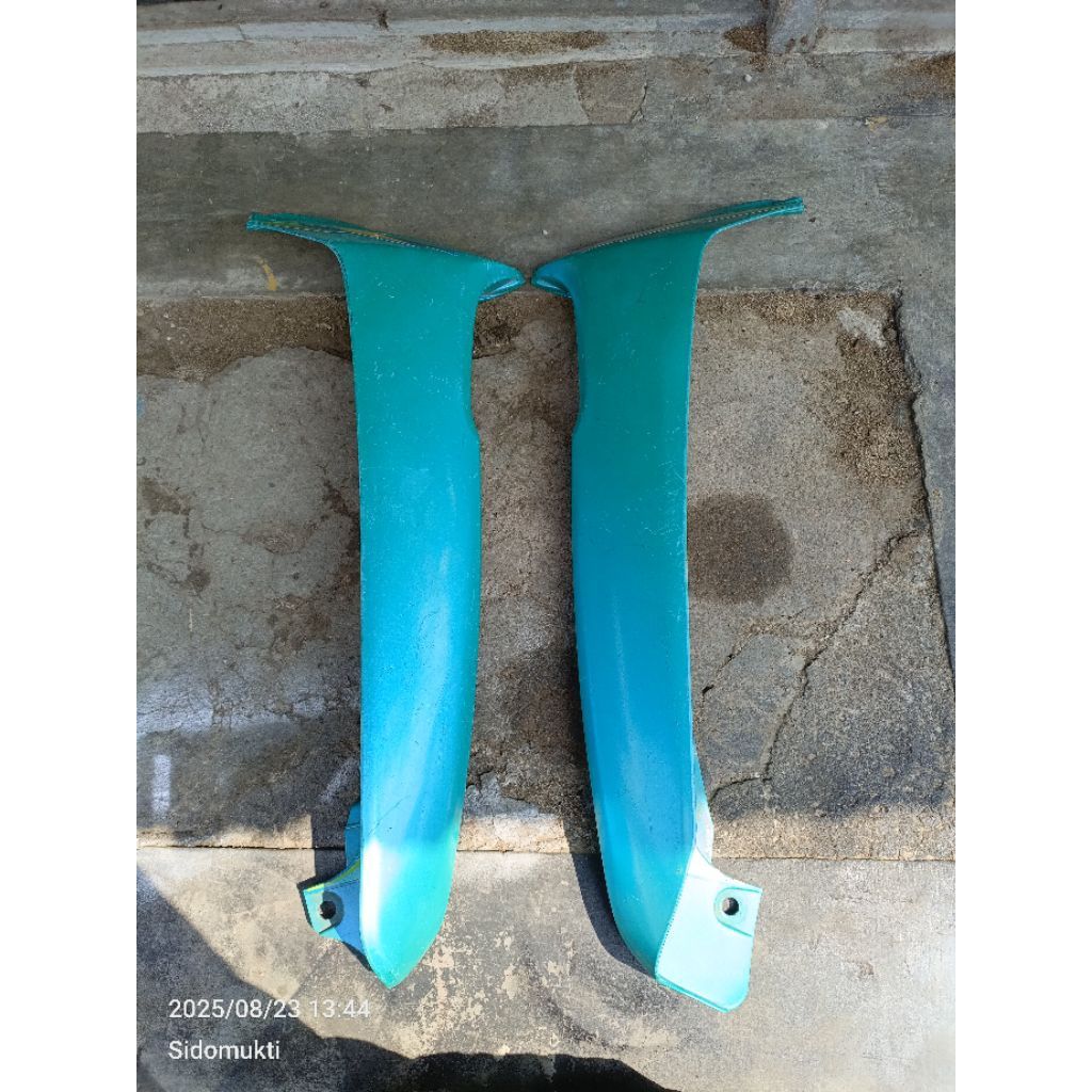 Cover Sayap Luar Suzuki New Shogun 110 Warna Hijau Original Copotan
