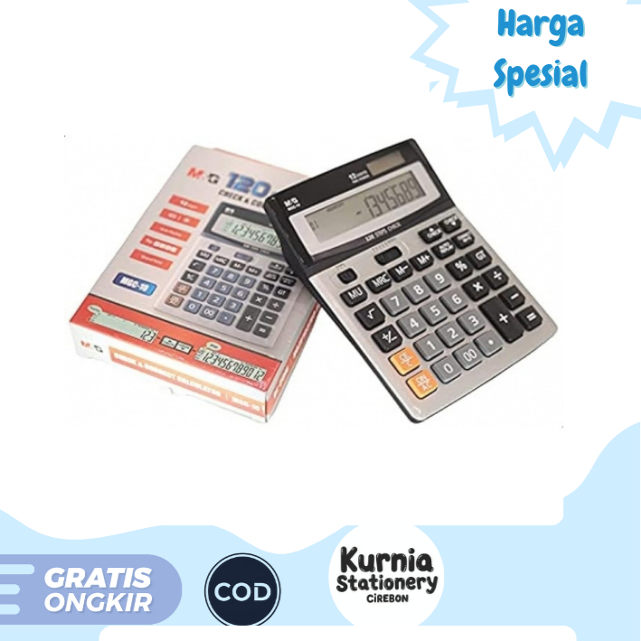 

M&G Kalkulator 12 Digit MGC-10 / Kalkulator Digital ADG98779