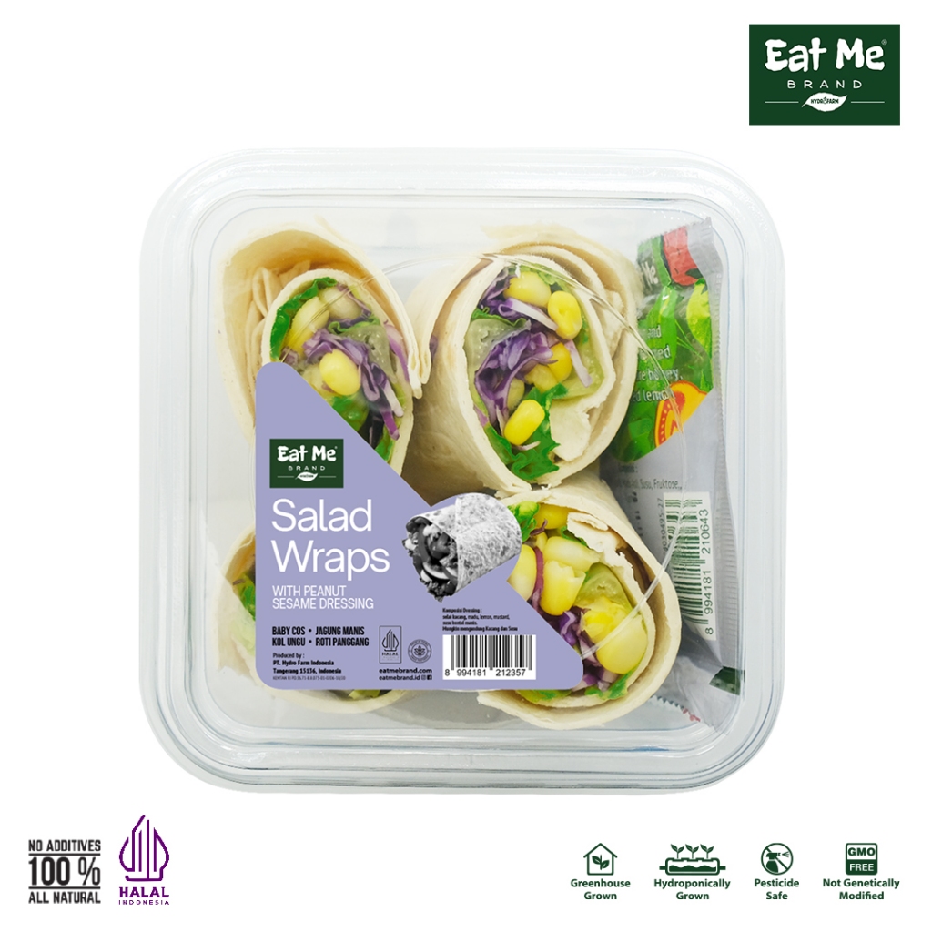 

Eat Me Brand - Salad Warps Peanute Sesame