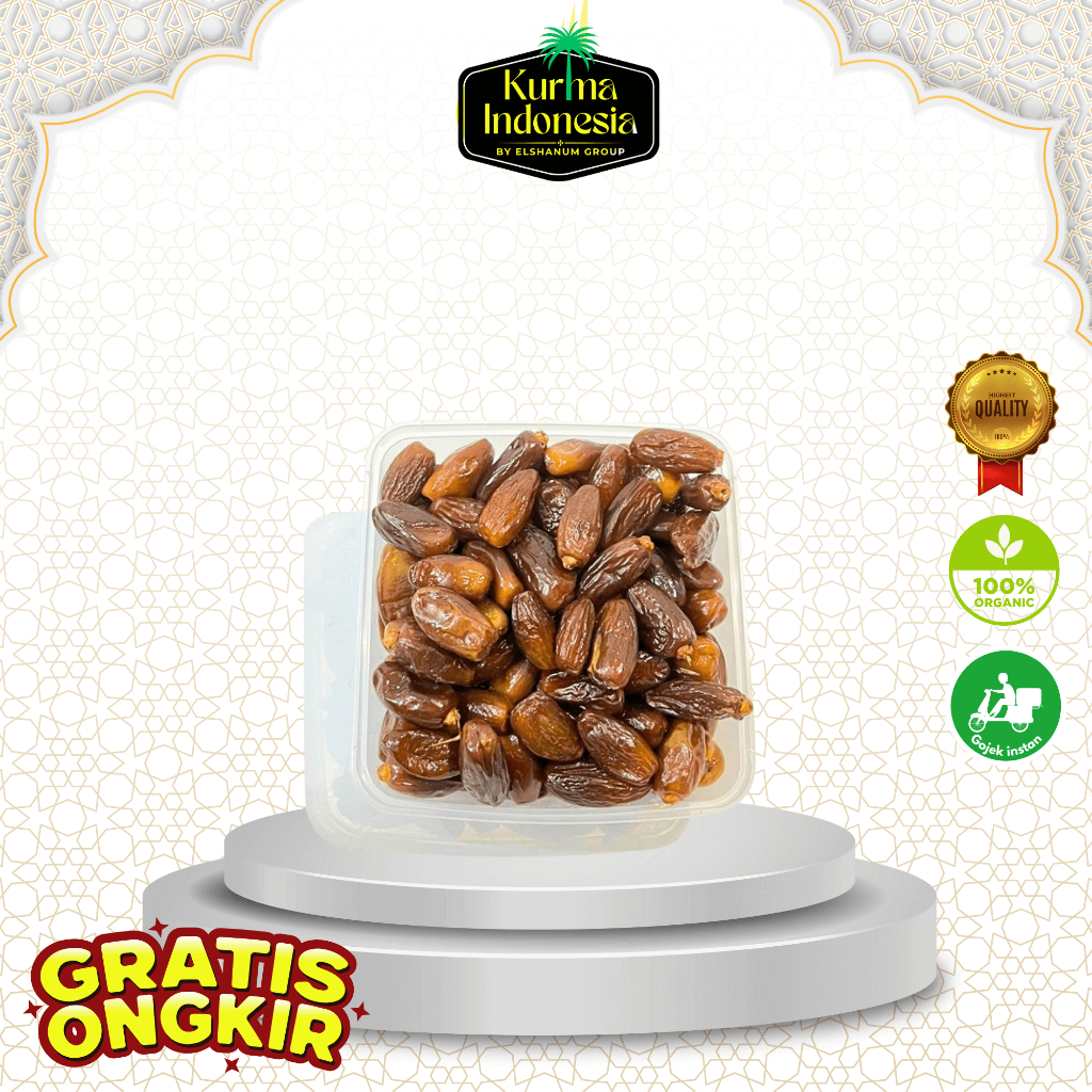 

KURMA TUNISIA MADU GRADE 2 500 GRAM / KURMA TUNISIA NON TANGKAI / KURMA MADU / KURMA MANIS