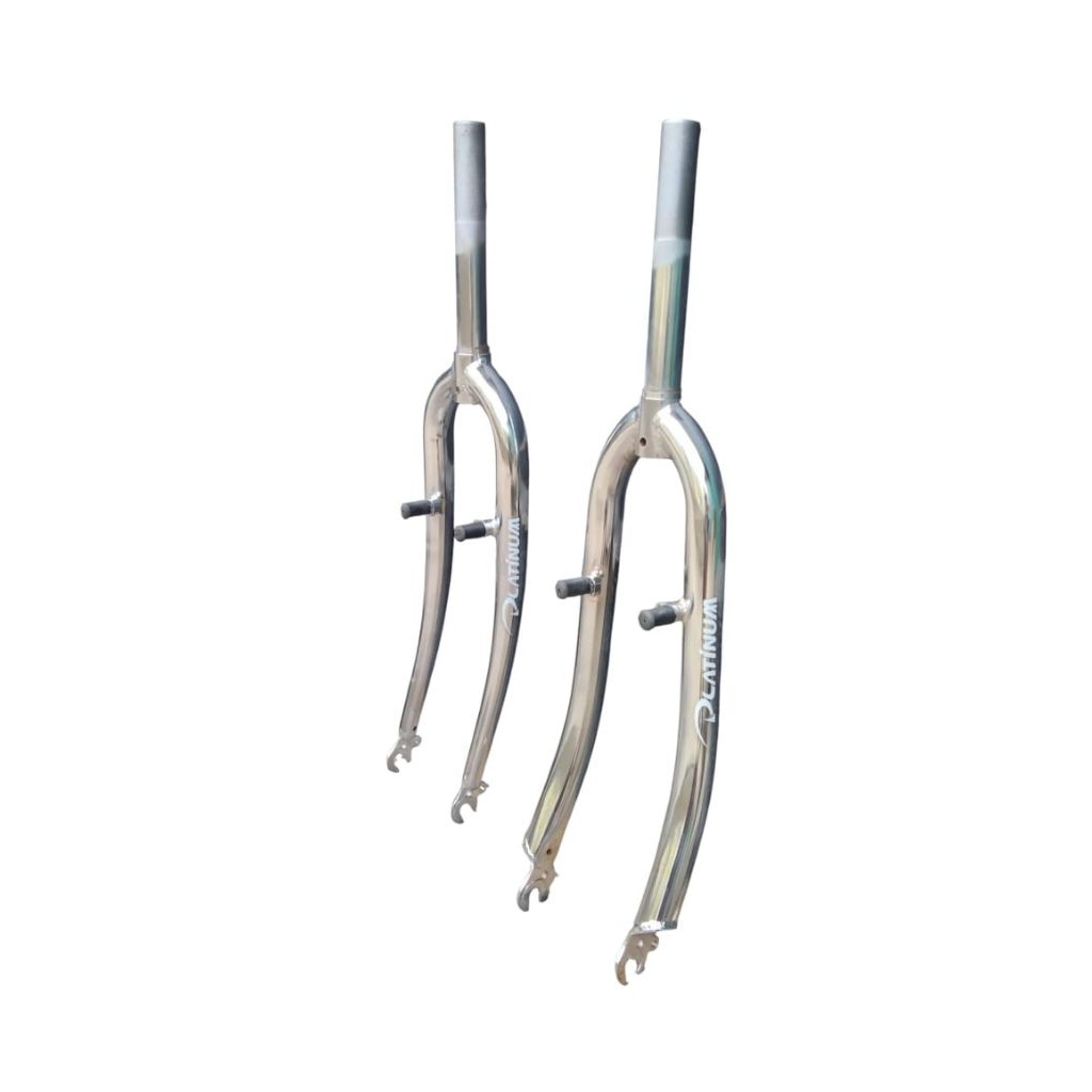 FORK RIGID SEPEDA FEDERAL 26" PLATINUM CHROME STANDARD