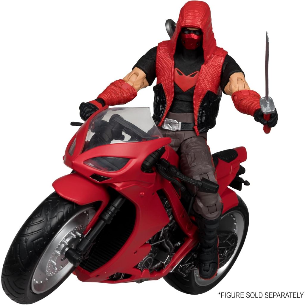 KOMPLIT McFarlane Toys - DC Multiverse Red Hood's Sportsbike (Red Hood: Outlaw) Vehicle [Kode 1Kode