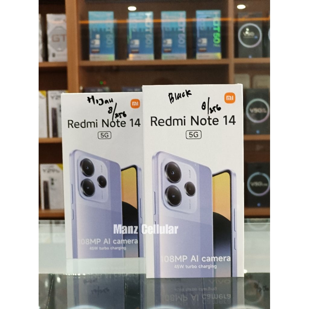(Baru) Xiaomi Redmi Note 14 5G Ram 8/256 Gb Bergaransi resmi