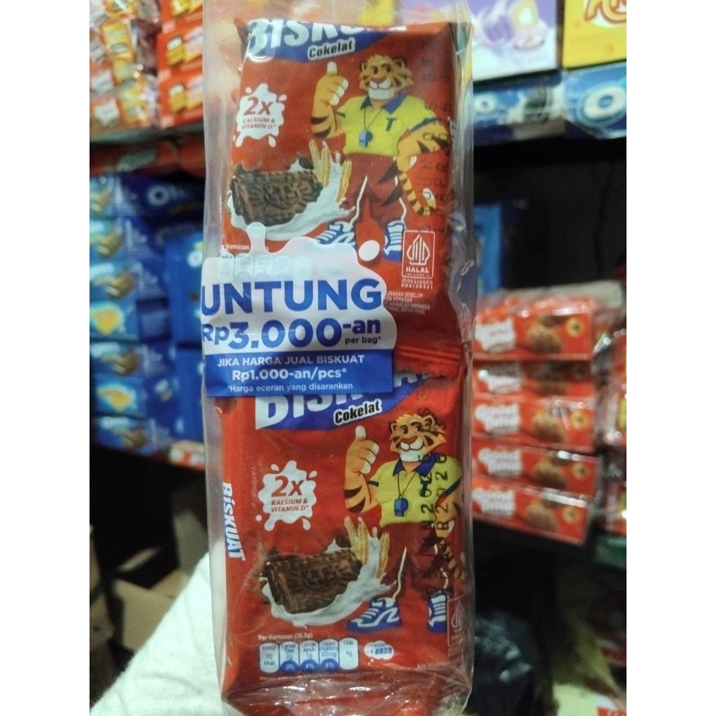 

Biskuat Cokelat (isi 20)