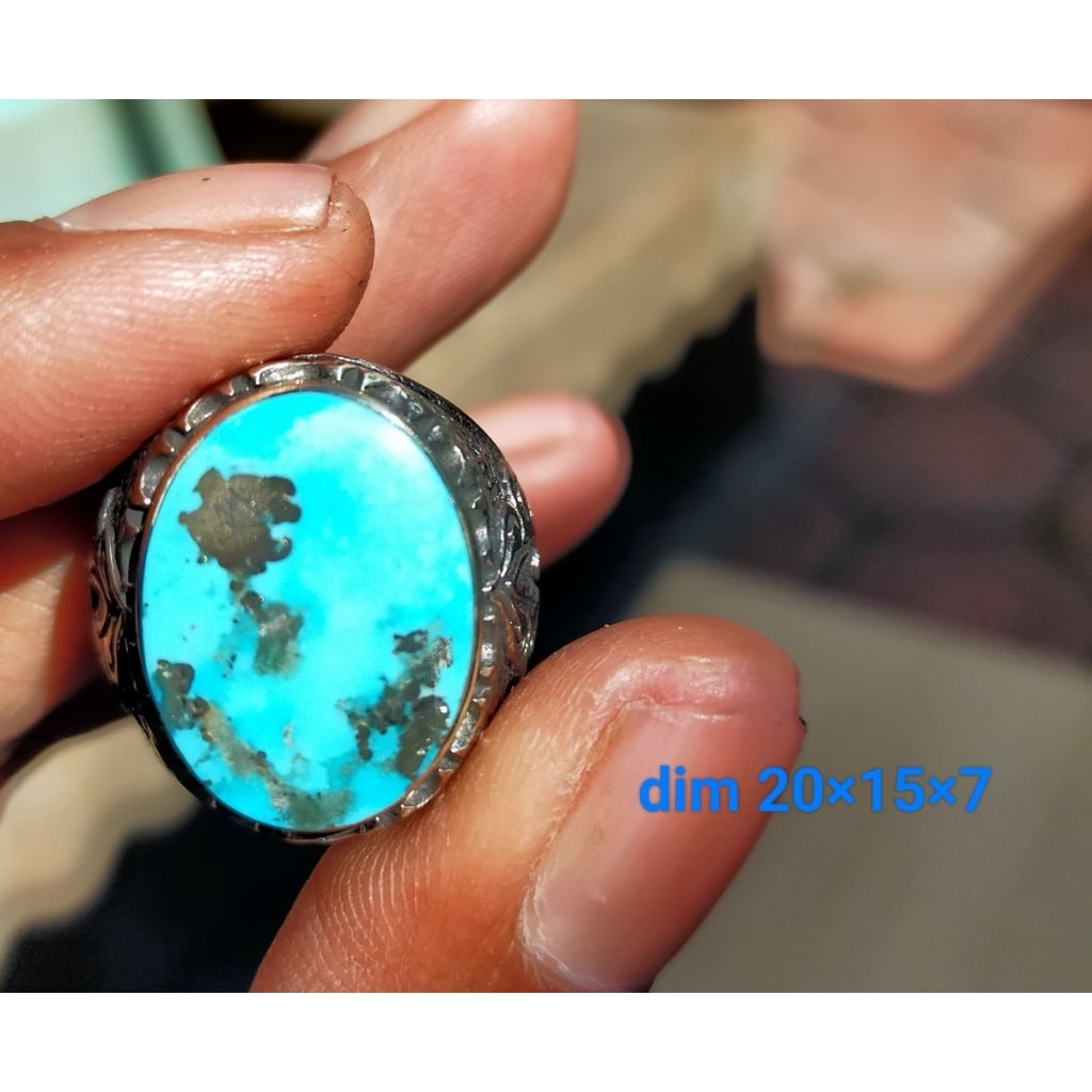 batu pirus serat badar perak