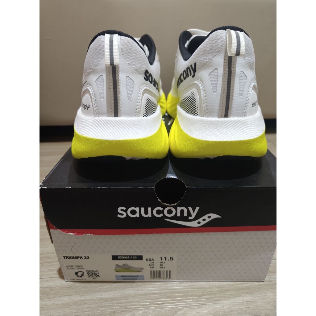 saucony triumph 22 size 46 us 11.5 / 29.5 cm